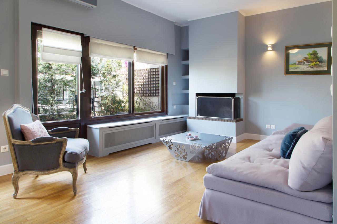 Apartamento Beautiful Penthouse In Athens With Outside Jacuzzi Exterior foto