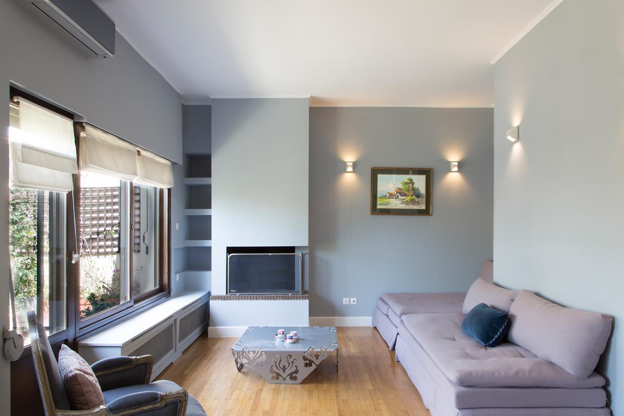 Apartamento Beautiful Penthouse In Athens With Outside Jacuzzi Exterior foto